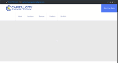 Desktop Screenshot of capitalcitygaragedoors.com